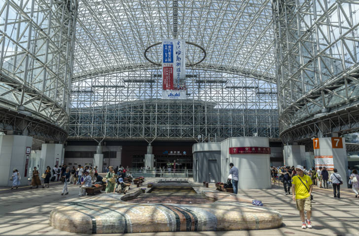 122 - Kanazawa - estacion central - cupula Motenashi